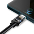 Fotoja e Kabllo Dudao USB-A - USB-C, 1m, e zezë, Picture 8