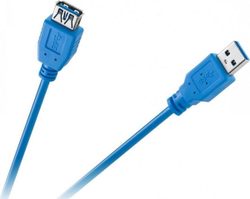 Fotoja e Kabllo USB A - USB A, 1.8 m, e kaltër