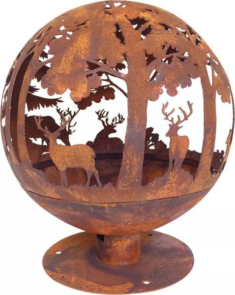 Fotoja e Vatër zjarri Esschert Design, 57.5 x 57.5 x 66 cm