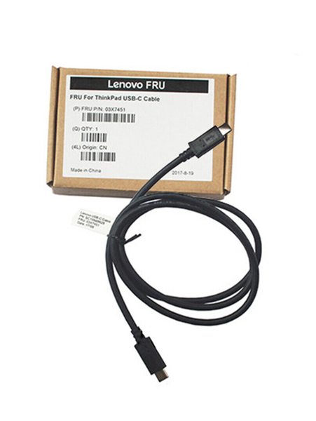 Fotoja e Kabllo Lenovo USB-C në USB-C, 1m, e zezë