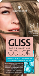Fotoja e Ngjyrë për flokë Schwarzkopf Gliss Color No. 8-1, bionde e mesme
