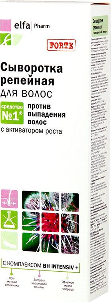 Fotoja e Serum për flokë Elfa Farm Anti-hair loss, 100 ml
