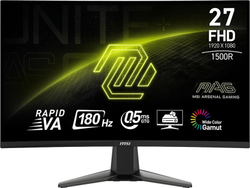 Fotoja e Monitor MSI MAG 27C6F, 27", Full HD, i zi