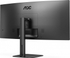 Fotoja e Monitor AOC CU34V5C/BK, 34'', 100Hz, 3440 x 1440 (UWQHD), VA, Class G, i zi, Picture 6