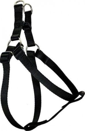 Fotoja e Parzmore për qen Chaba ADJUSTABLE HARNESSES, 9/120 cm, e zezë
