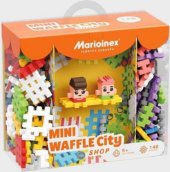 Fotoja e Lodër Marioinex Klocki Waffle mini - dyqan, 148 pjesë