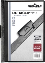 Fotoja e Dosje Durable A4, 60 faqe, e zezë