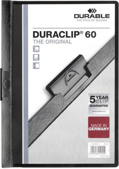 Fotoja e Dosje Durable A4, 60 faqe, e zezë