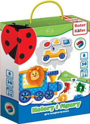 Fotoja e Lojë me magnete për fëmijë Roter Kafer ngjyrat dhe format