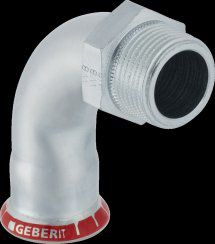 Fotoja e Bërryl Geberit Geberit Mapress C-Stahl, 90 °, 15 x 1/2 "