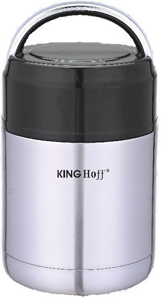 Fotoja e Termos KingHoff, 0.8 L, i argjendtë