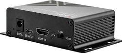 Fotoja e Përshtatës Lindy HDMI AV, 2.0 18G, i zi
