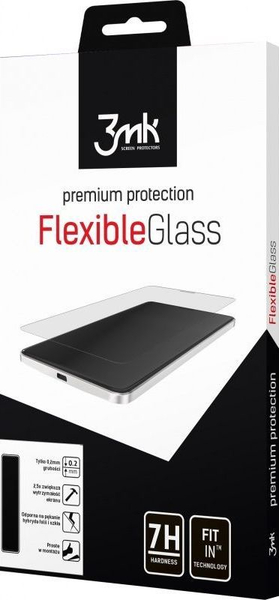 Fotoja e Xham mbrojtës 3MK FlexibleGlass për Huawei P20 Lite 2019, transparent