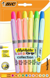 Fotoja e Markerë Bic Grip Pastel, 12 copë