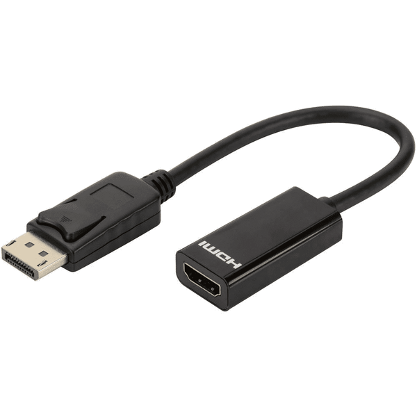 Fotoja e Përshtatës Digitus DisplayPort në HDMI (AK-340400-001-S), i zi