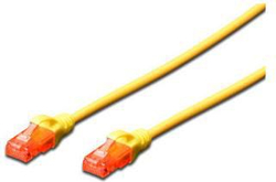 Fotoja e Kabllo rrjeti Digitus Patchcord, U-UTP, Cat6, LSZH, 2m, e verdhë