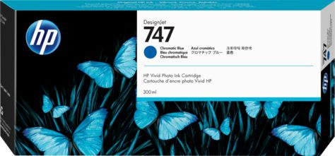 Fotoja e Ngjyrë për printer HP, blu kromatike