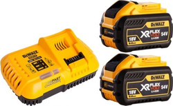 Fotoja e Set për vegla elektrike Dewalt XR FlexVolt, 1 karikues DCB118 + 2 bateri 9.0Ah