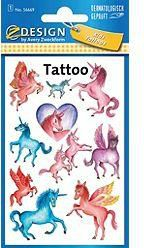 Fotoja e Tatuazhe për fëmijë Avery Zweckform: Unicorns (106478)
