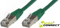 Fotoja e Kabllo MicroConnect CAT 6, SSTP, 5m, e gjelbër