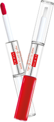 Fotoja e Shkëlqyes për buzë Pupa, 006 Fire Red, 2 x 4 ml