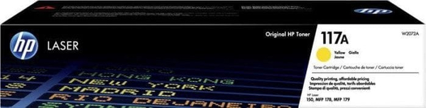 Fotoja e Toner HP 117A W2072A, i verdhë
