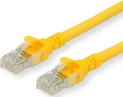 Fotoja e Kabllo Roline patch - RJ45, 3m, UTP, CAT 6a, e verdhë