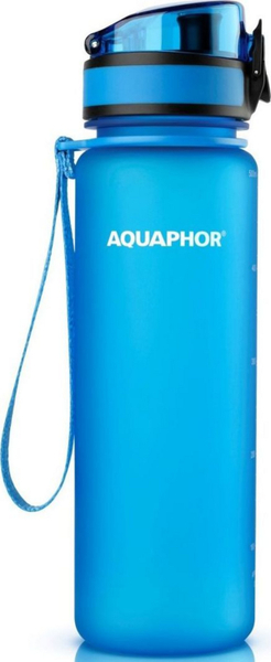 Fotoja e Shishe me filtër Aquaphor, 500 ml, e kaltër