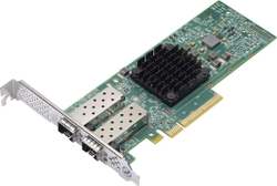 Fotoja e Përshtatës Ethernet Lenovo ThinkSystem Broadcom 57414, 10/25GbE, SFP28, 2 porte, i zi
