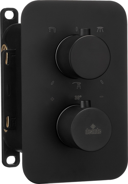 Fotoja e Komponentë termostatik Deante Box-BXY_X44T, të zi