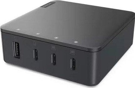 Fotoja e Karikues për laptop Lenovo Go, 130W, i hirtë