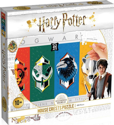 Fotoja e Puzzle Winning Moves: Harry Potter House Crest, 500 elemente, +10 vjeç