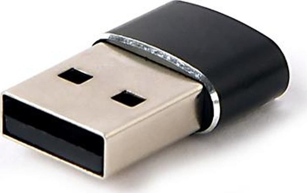 Fotoja e Përshtatës USB Gembird USB-A në USB-C, i zi