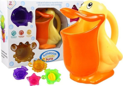 Fotoja e Lodër Import Leantoys, 5 pjesë, e verdhë/portokalltë