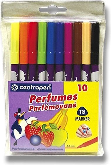 Fotoja e Markerë me aromë Centropen, 10 ngjyra