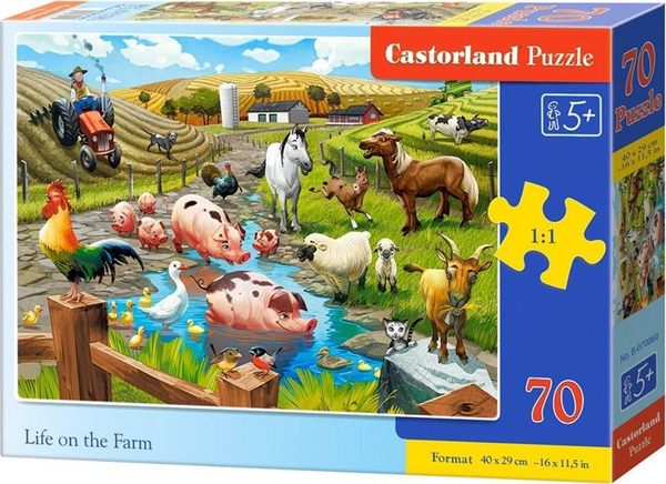 Fotoja e Set puzzle Castorland, 70 elemente