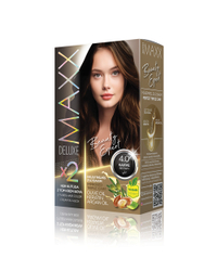 Fotoja e Ngjyrë për flokë Maxx Deluxe B.Expert, 4.0 Brown, 50ml