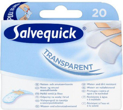 Fotoja e Fasha ngjitëse Salvequick, të tejdukshme, 20 copë