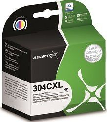 Fotoja e Ngjyrë për printer HP 304XL Asarto DJ3720, cian/magenta/të verdhë