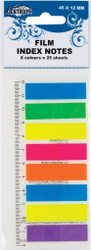 Fotoja e Letra shënuese Centrum Center Index Tabs, 45x12 mm, 25 copë