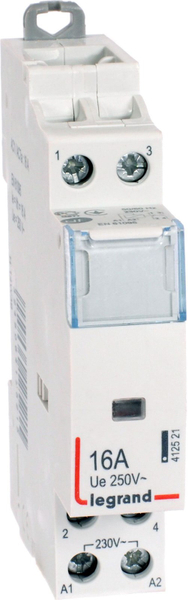 Fotoja e Kontaktor modular Legrand SM416, 16A, 230V AC, 1NO/ 1NC