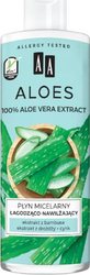 Fotoja e Lëng micelar qetësues dhe hidratues AA Aloe 100%, 400ml