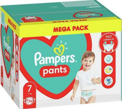 Fotoja e Pelena Pampers 7, 17 + kg, 74 copë