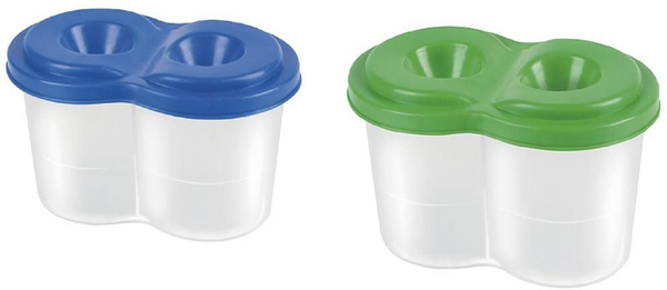 Fotoja e Kuti plastike për ngjyra me ujë Panta Plast (245380), e kaltër / e gjelbër