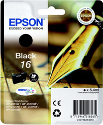 Fotoja e Ngjyrë për printer Epson Ink C13T16214022, T162140, e zezë