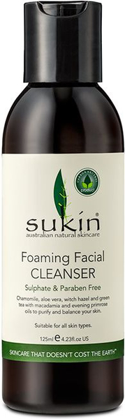 Fotoja e Xhel pastrues për fytyrë Sukin Foaming Facial Cleanser, 125ml