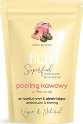Fotoja e Eksfoliant trupi Fluff Coffee Scrub, 100g, me aromë pjeshke