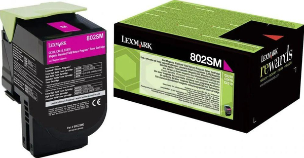 Fotoja e Toner Lexmark 80C2SM0, magenta