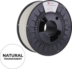 Fotoja e Filament për printer 3D C-TECH Premium Line, PLA, natural, 1.75mm, 1kg