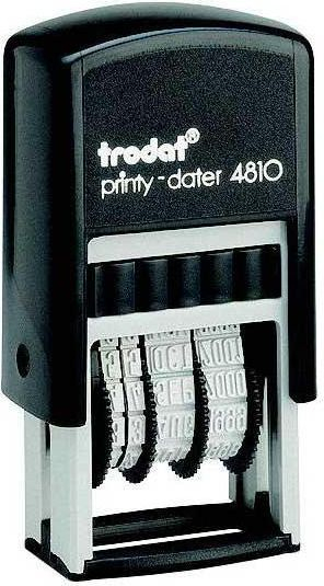 Fotoja e Vulë Trodat Printy Dater 4810, e zezë